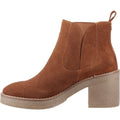 Hush Puppies Felicia Suede Women's Tan Heeled Chelsea Boots