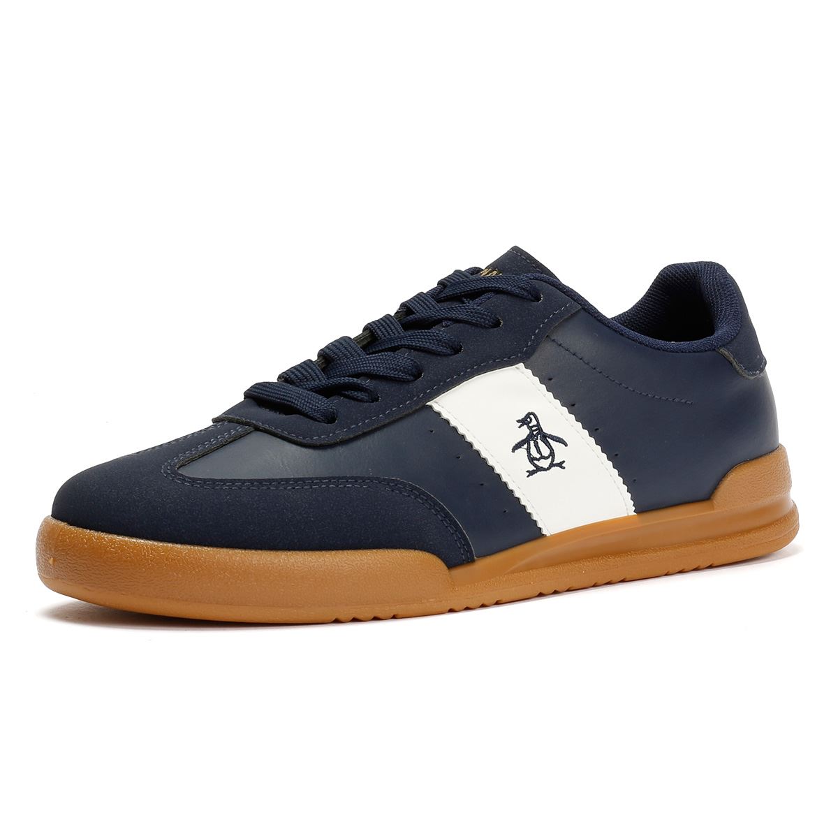 Penguin Giovanni Men's Navy Trainers