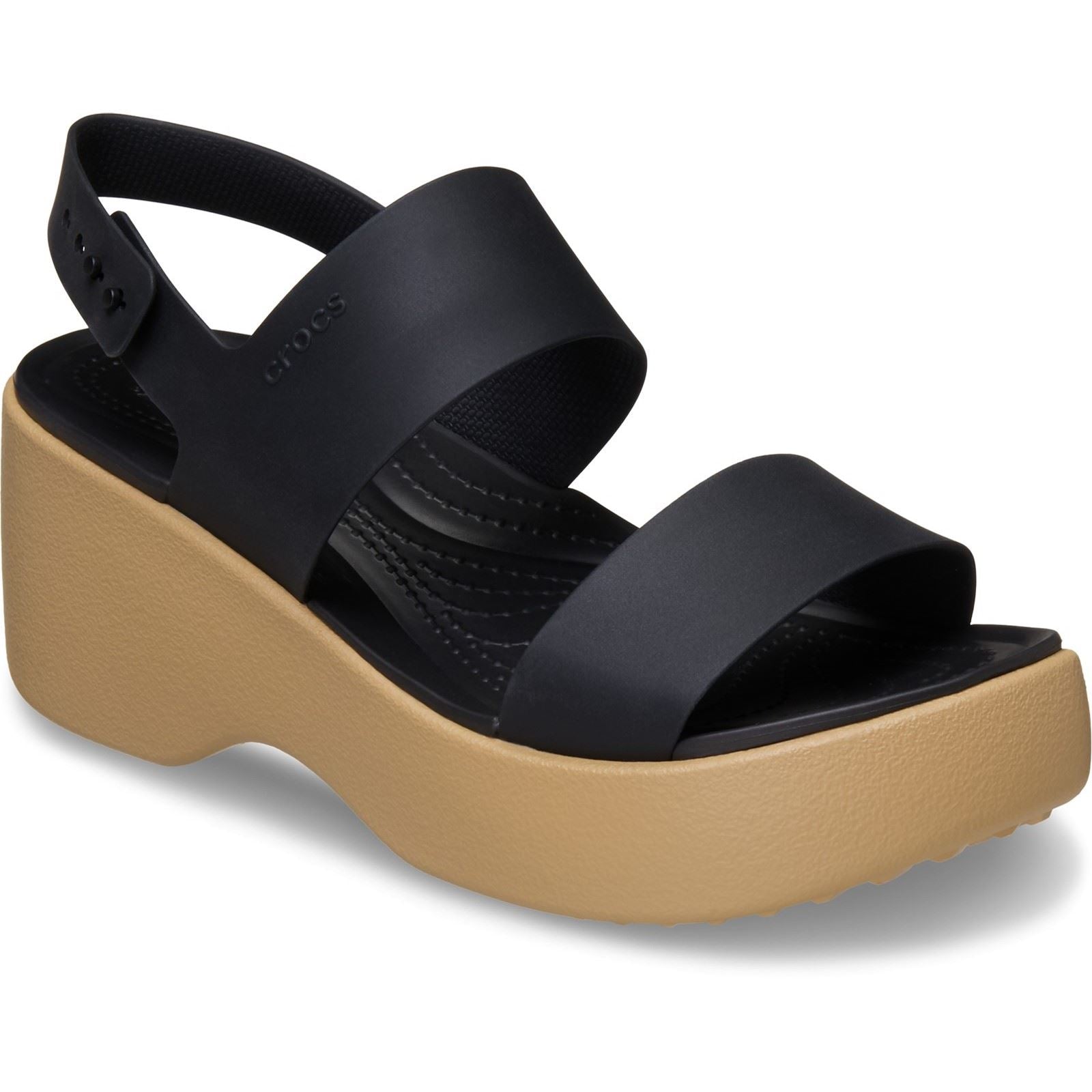 Crocs Brooklyn Sky EVA Women's Black/Cashew Sandals