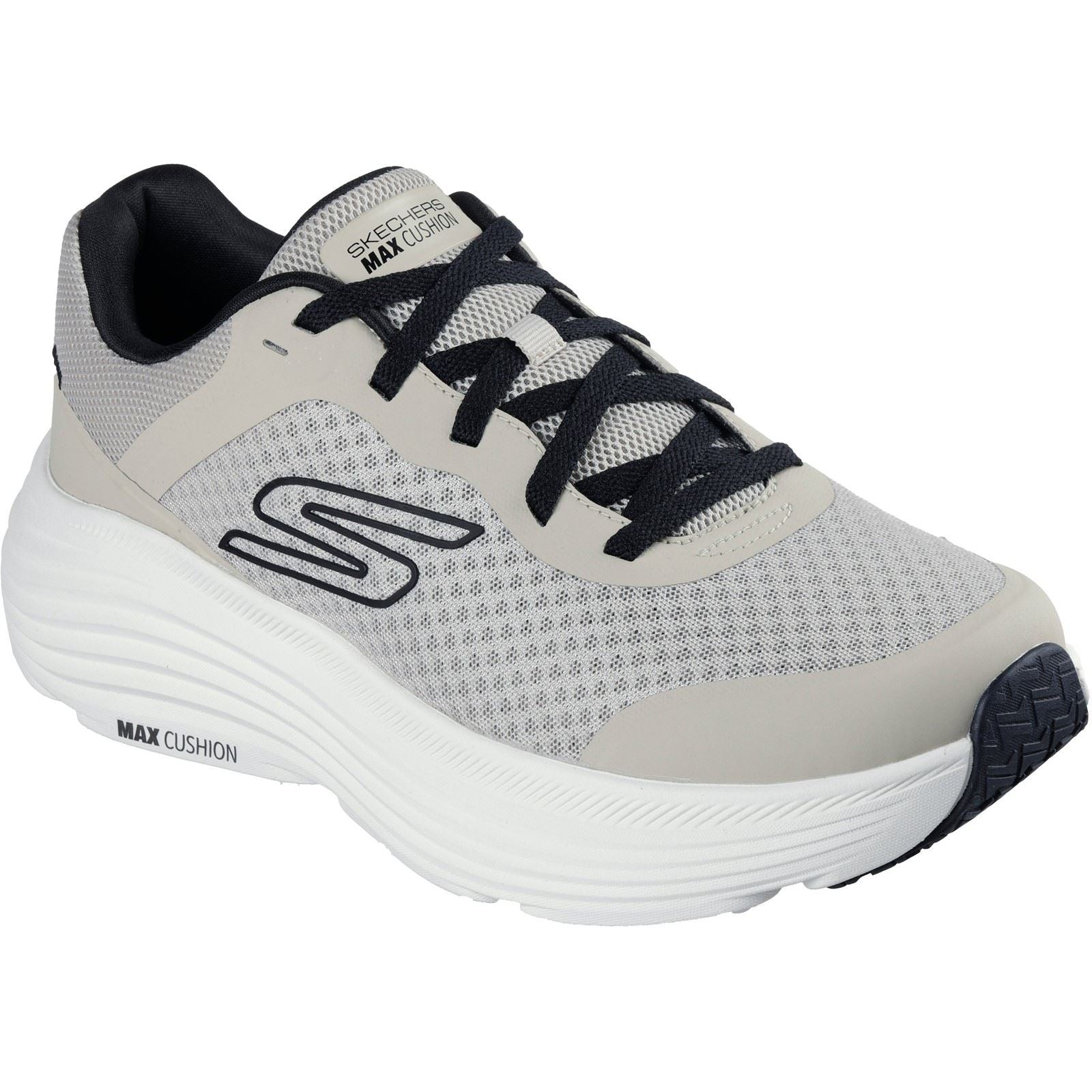 Skechers Performance Max Cushioning Endeavour Men's Taupe/Black Trainers