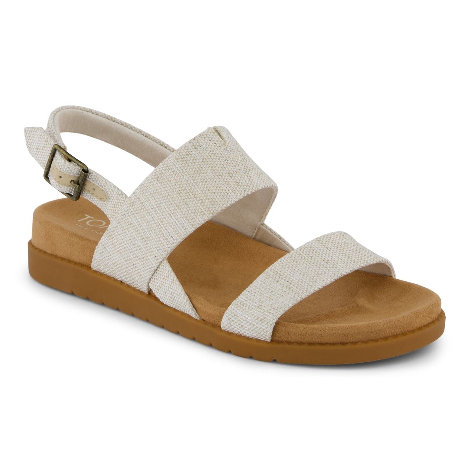 TOMS Marin Textile Women's Natural Standard Sandals