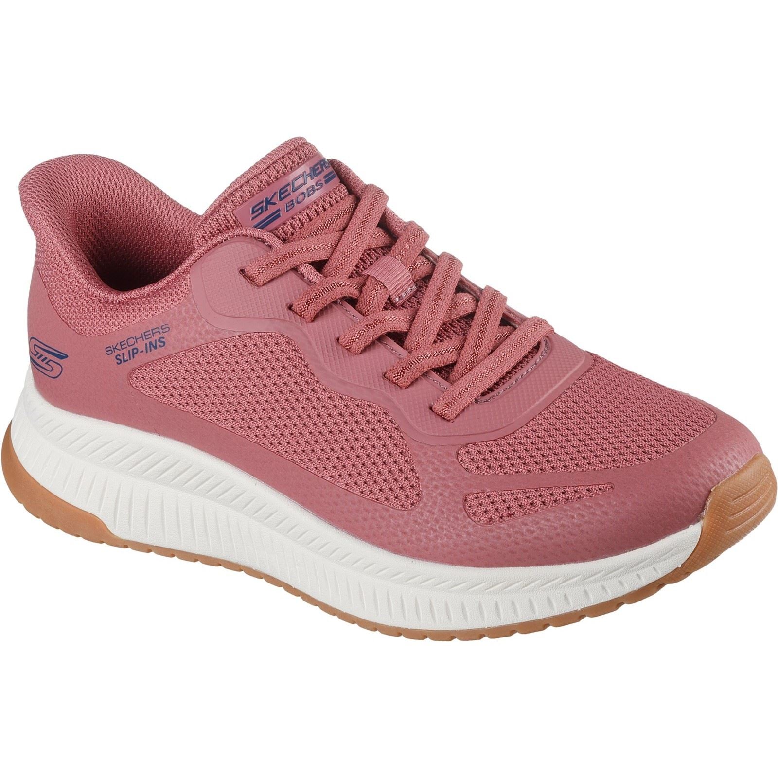 Skechers BOBS Squad 4 Staple Look Women's Rose Trainers