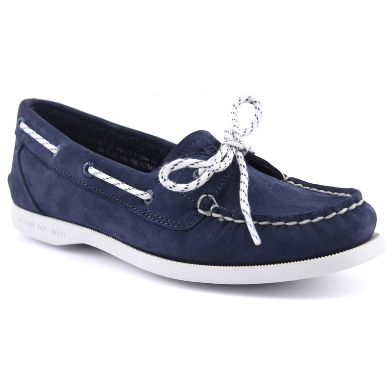 Sperry Authentic 1 Eye Leather Women's Navy Boat Shoes