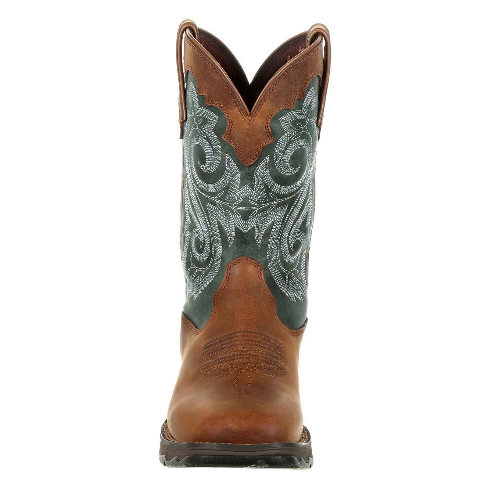 Durango Lady Rebel Leather Women's Brown Evergreen Boots
