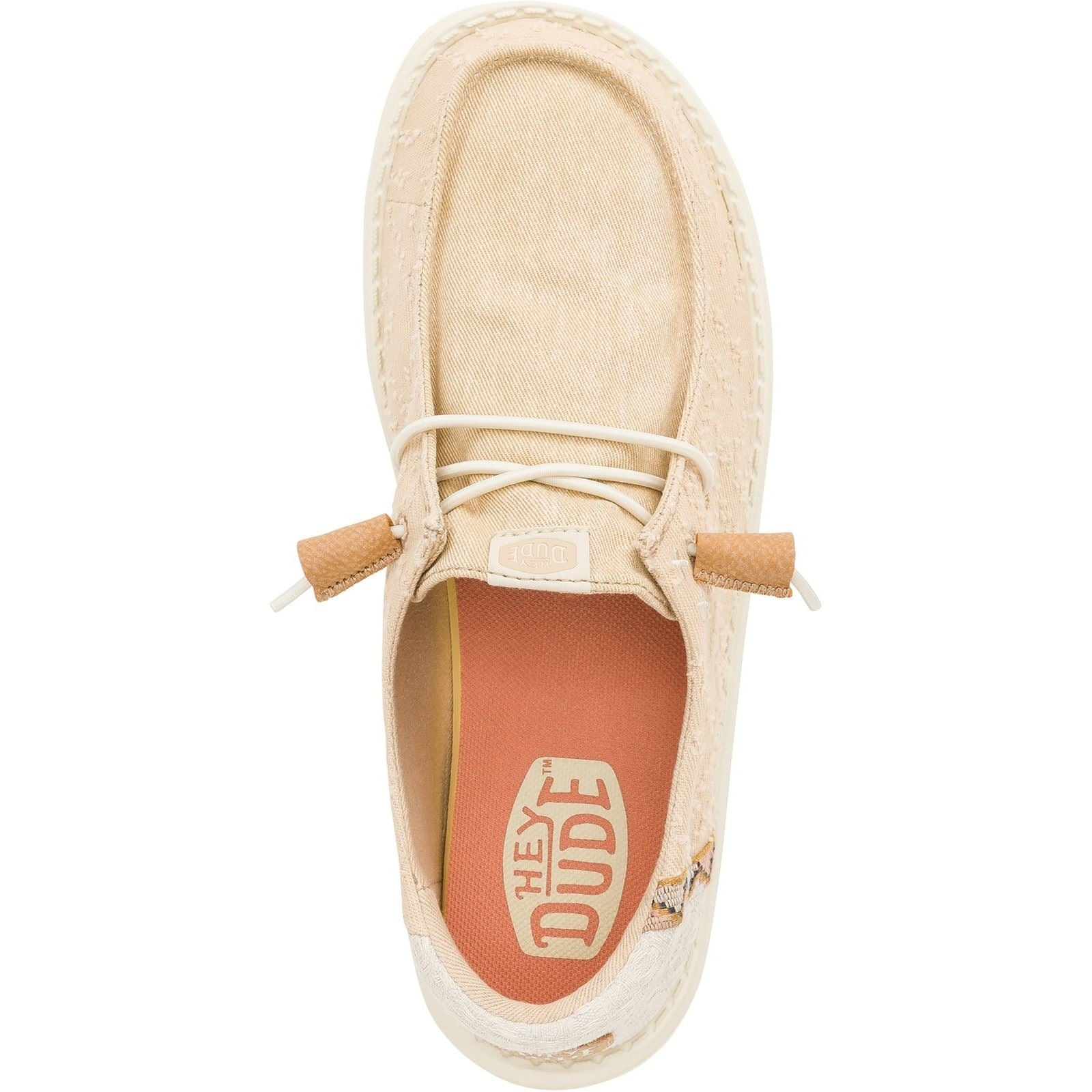 HEYDUDE Wendy Crafted Boho Cotton Women's Shoes