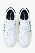 Fred Perry B725 Leather Suede Men's White/Navy/Mint Trainers