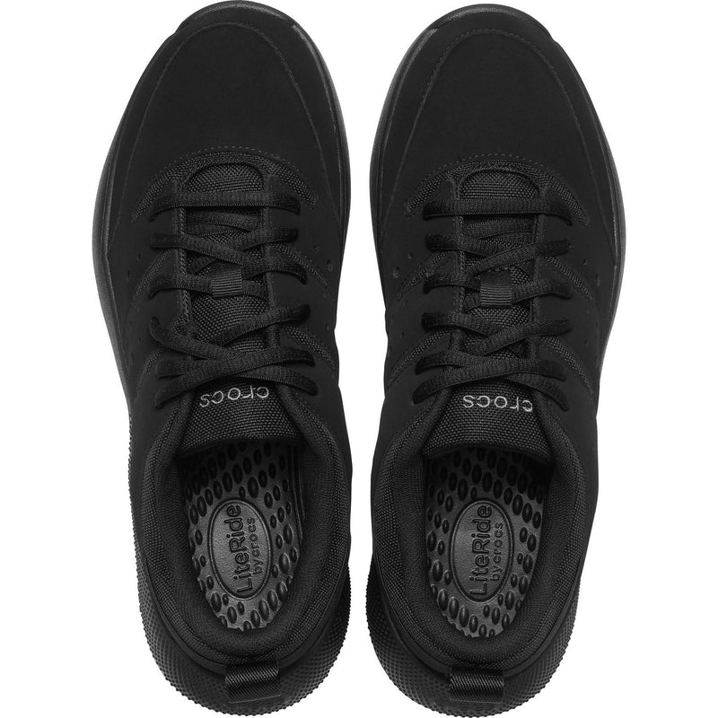 Crocs On the Clock Synthetic Men's Triple Black Trainers