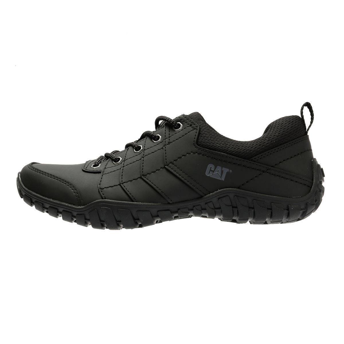 Caterpillar Instruct Suede Men's Black Lace-Up Shoes