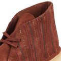 Clarks Originals Desert Boot Suede Rust Men's Brown Boots