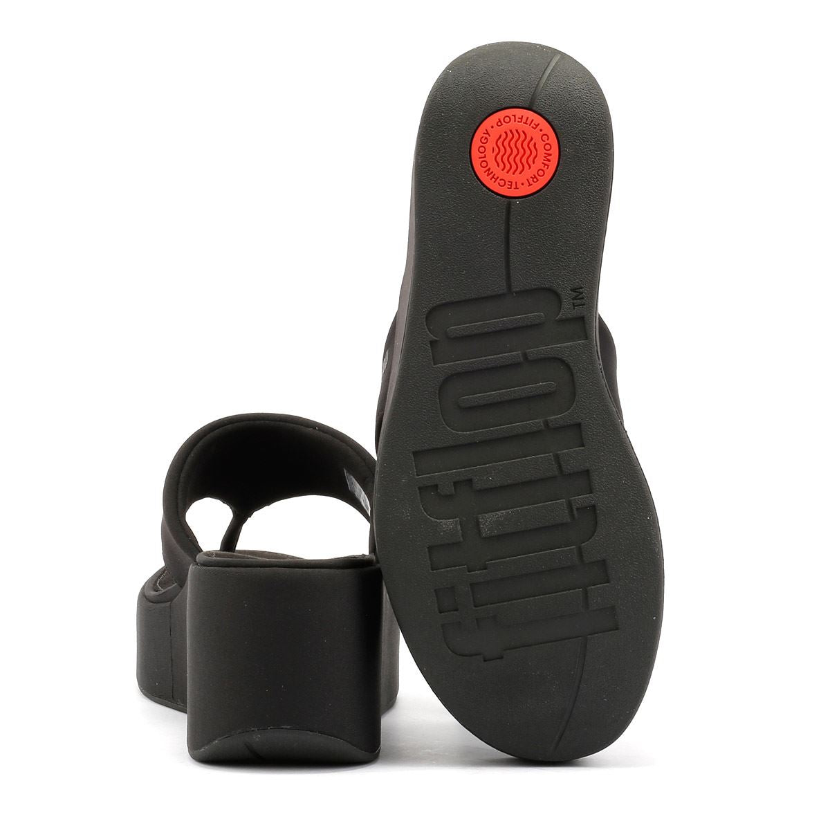 FitFlop Platfforms Wedge Women's Black Sandals