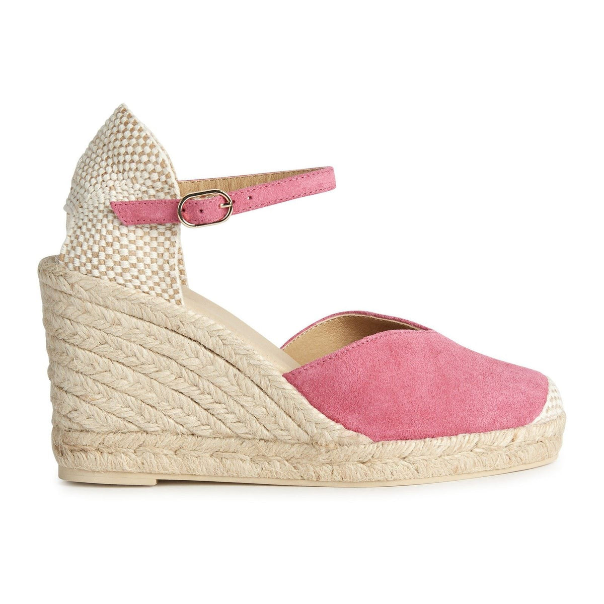 Geox D GELSA Leather Women's Cyclamen Sandals