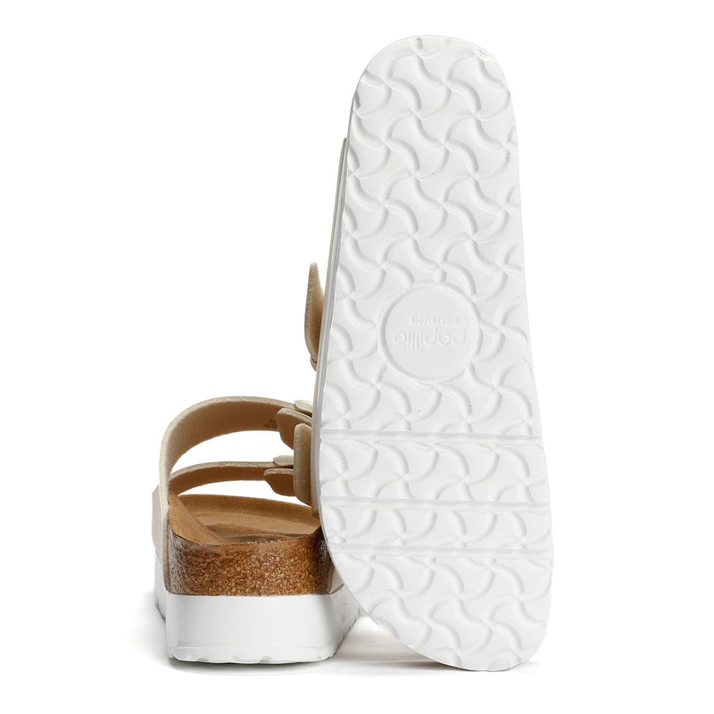 Birkenstock Arizona Flex Narrow Fit Women's Eggshell Sandals