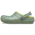 Crocs Classic Lined Thermoplastic Kid's Moss Clogs