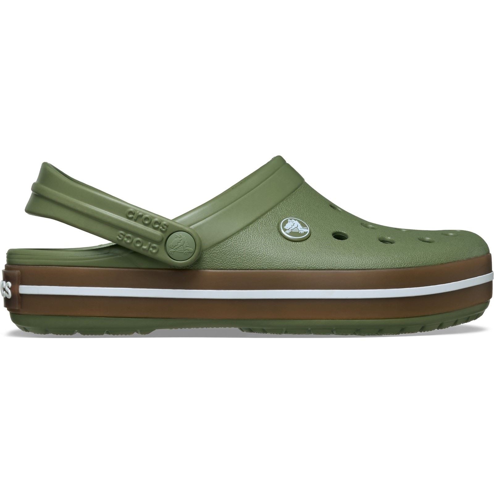 Crocs Crocband Gum Thermoplastic Men's Cargo Clogs