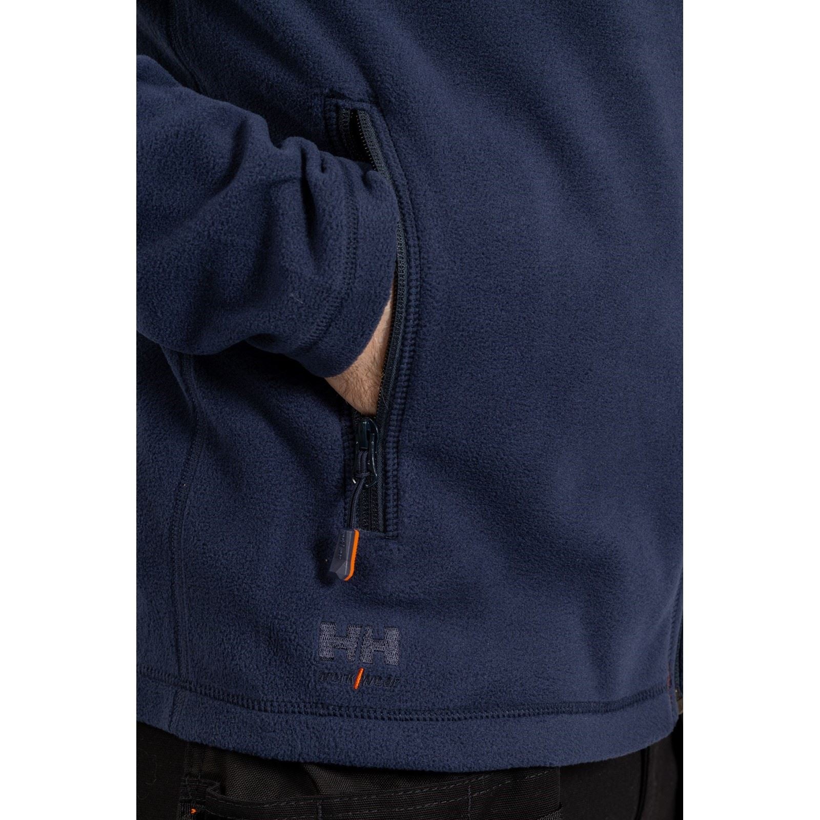 Helly Hansen Workwear Oxford Men's Blue Fleece Jacket