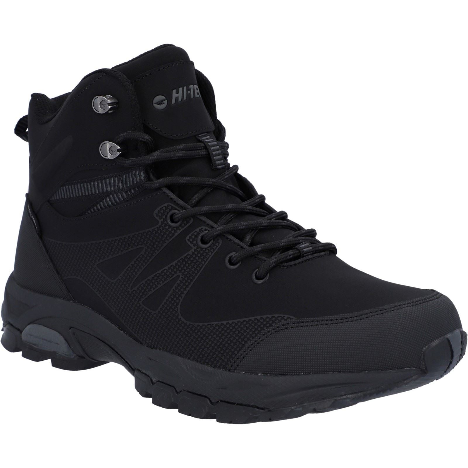 Hi-Tec Jackdaw Mid WP Synthetic Men's Black/Carbon Grey Hiking Boots