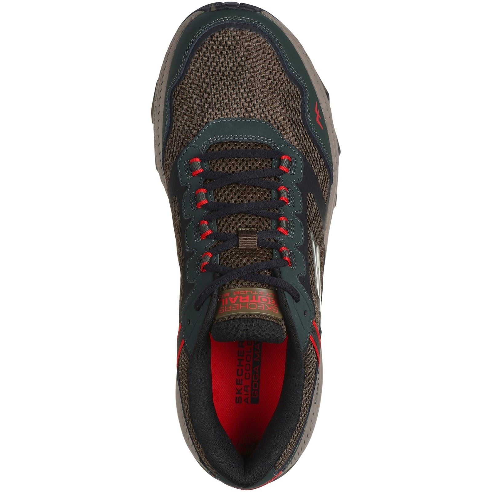 Skechers Performance GO RUN Trail Altitude 2.0 Marble Rock 3 Leather Men's Olive/Black Trainers
