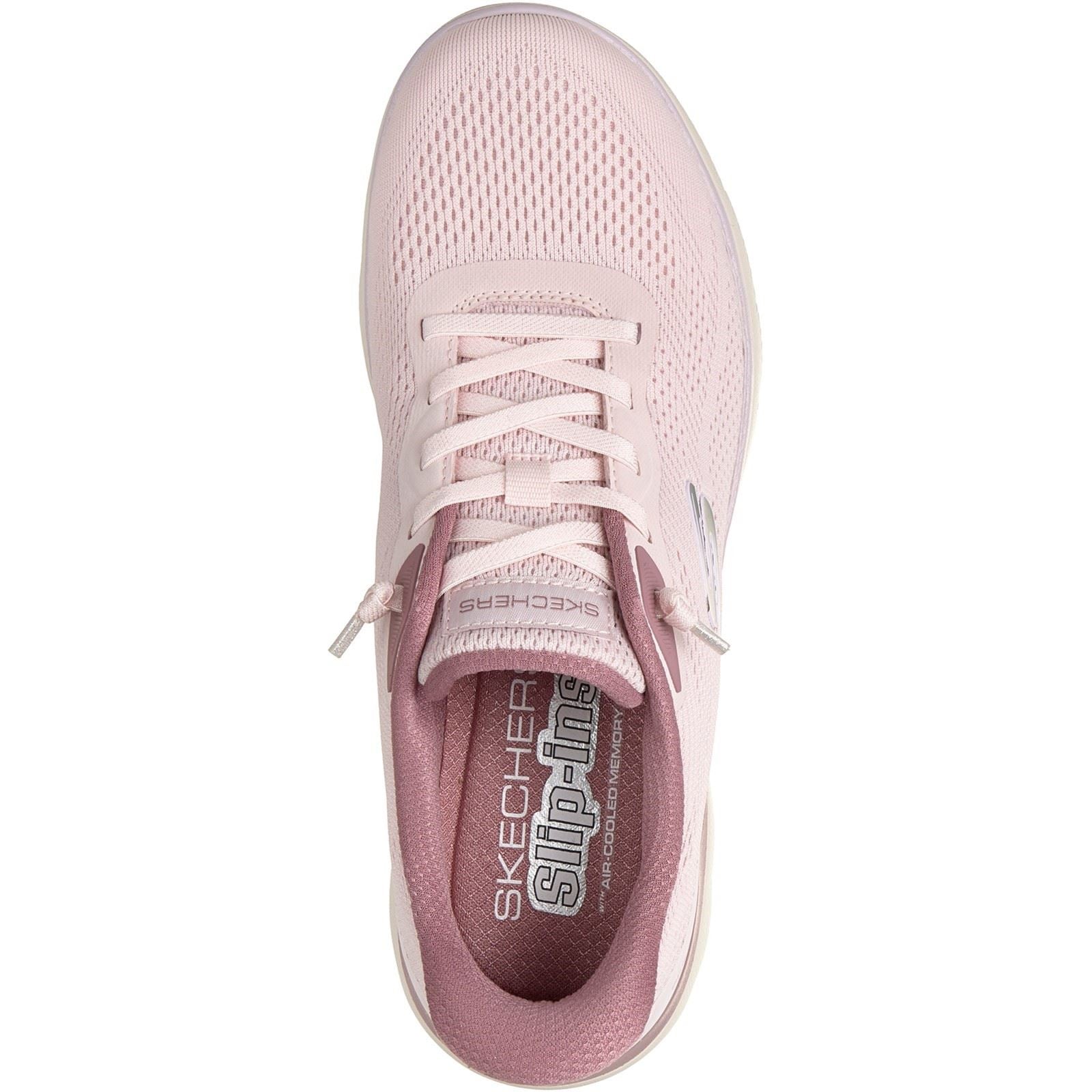 Skechers Summits Sweet Skies Women's Mauve Mesh/Pink Trim Trainers