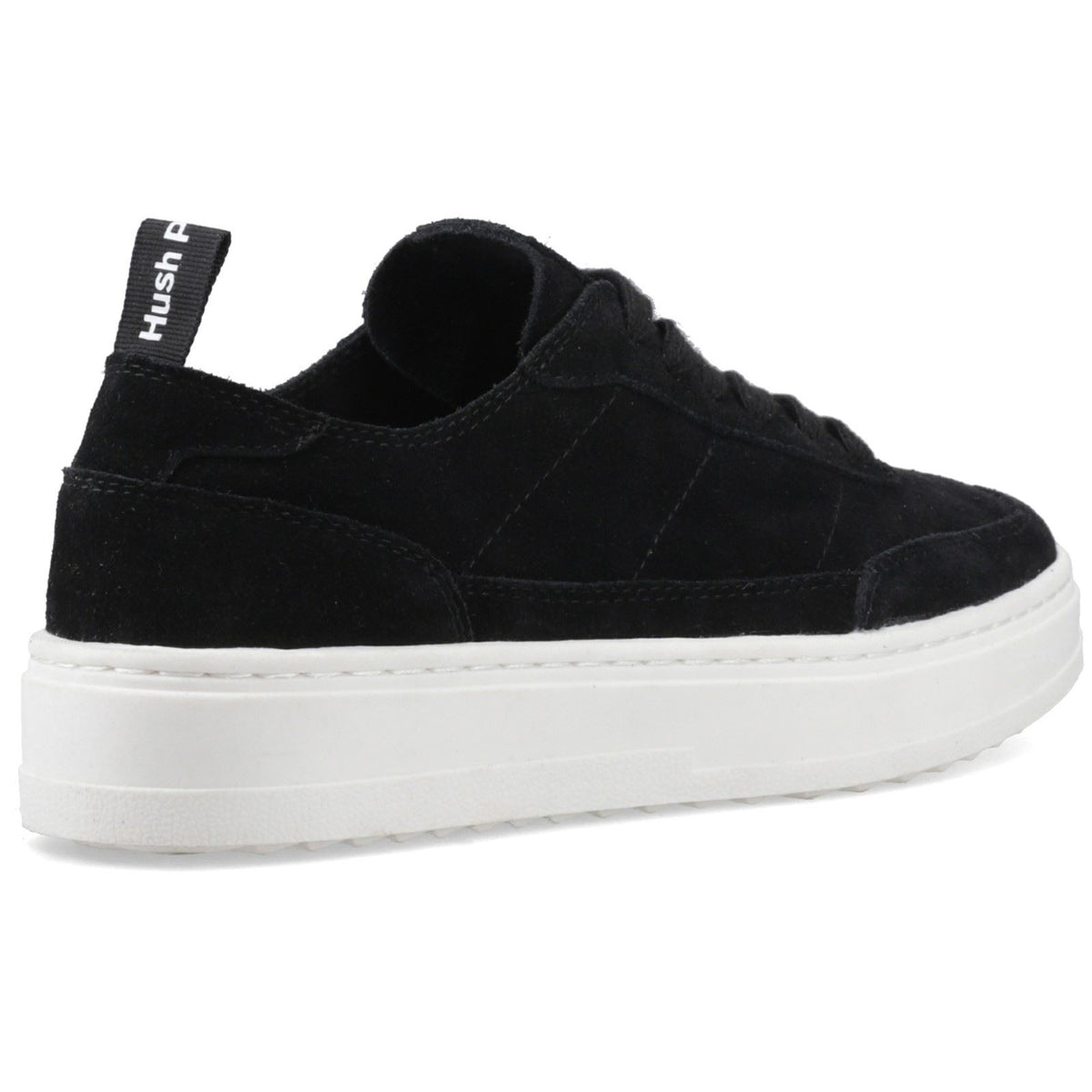 Hush Puppies Nesta Leather Women's Black Standard Trainers