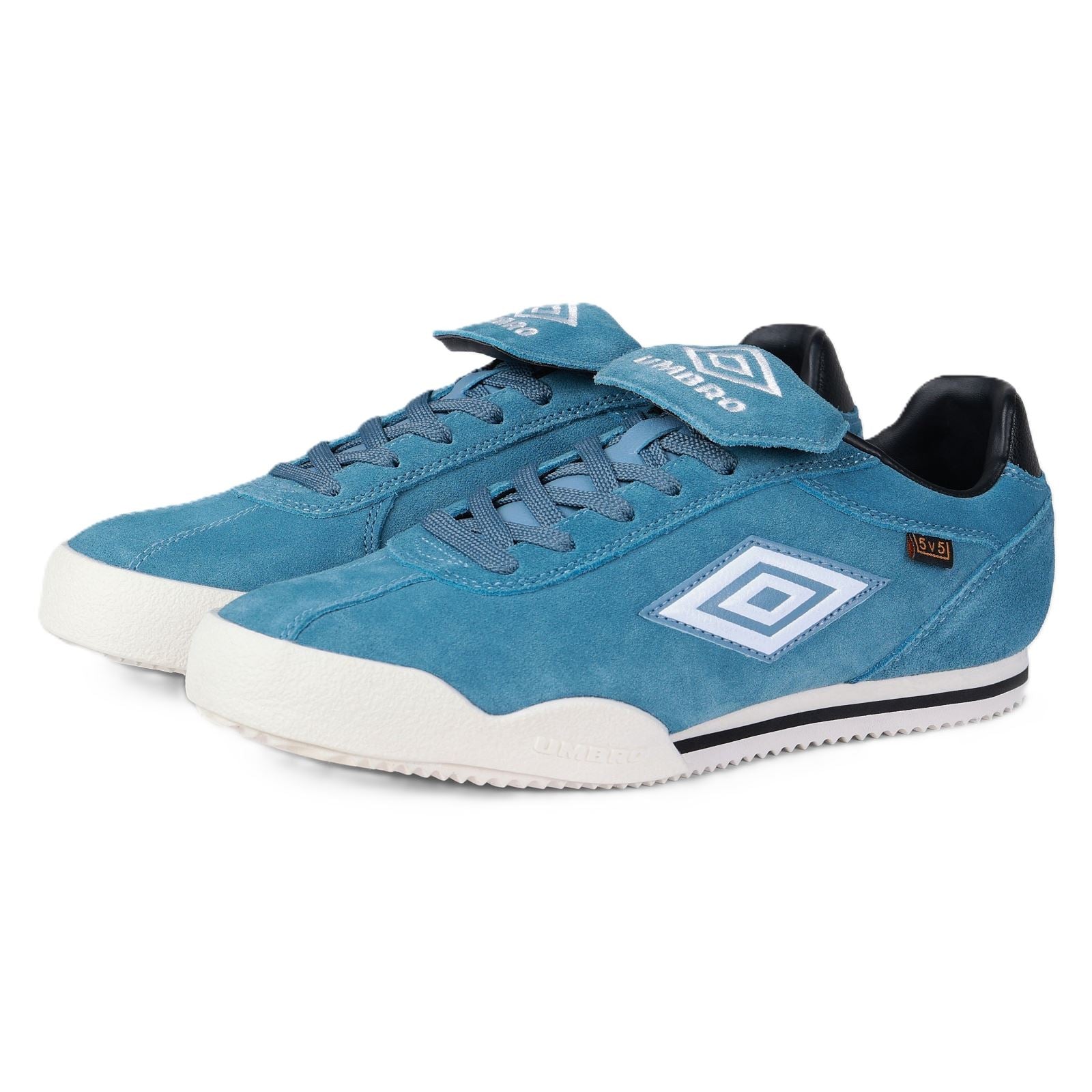 Umbro 5V5 Suede Blue Mirage/White Sand/Black Trainers