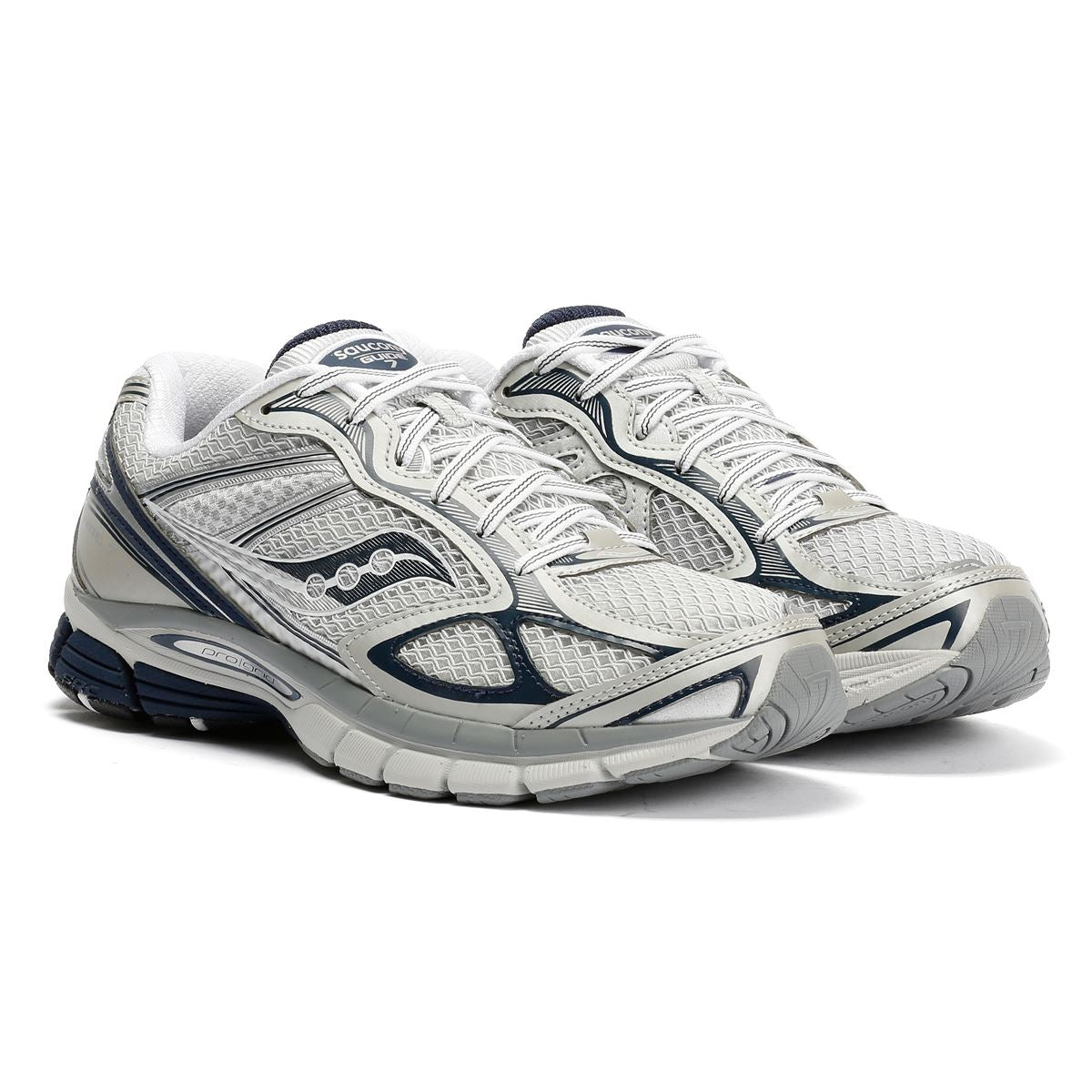 Saucony ProGrid Guide 7 Oyster Navy Trainers
