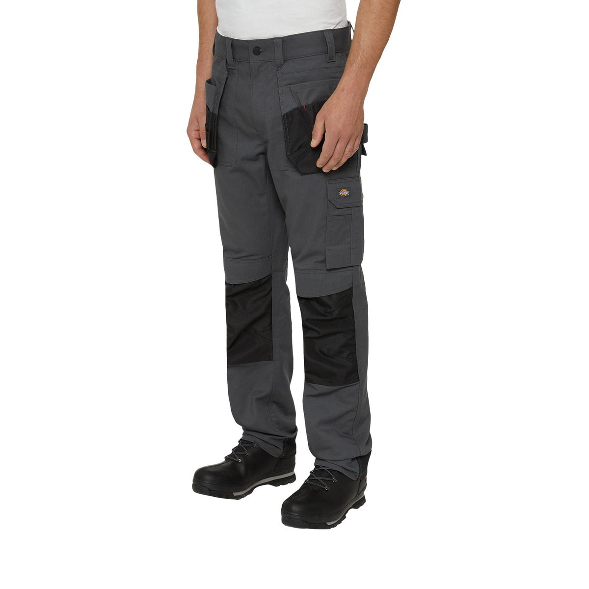 Dickies Multi Pocket Utility Synthetic Men's Grey Work Trousers