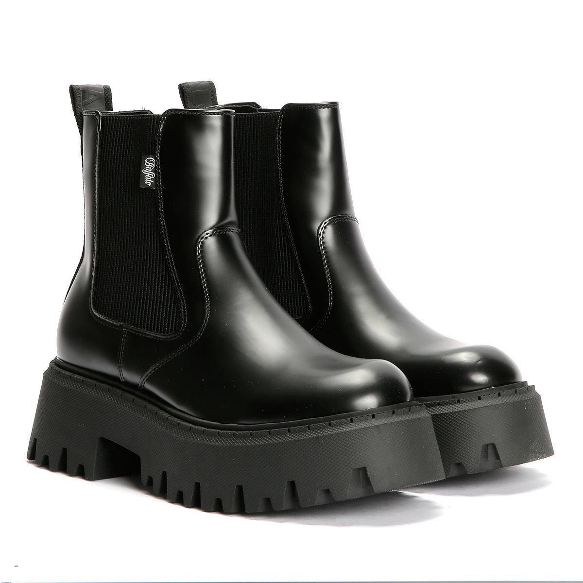 Buffalo Aspen Chelsea Women's Black Boots