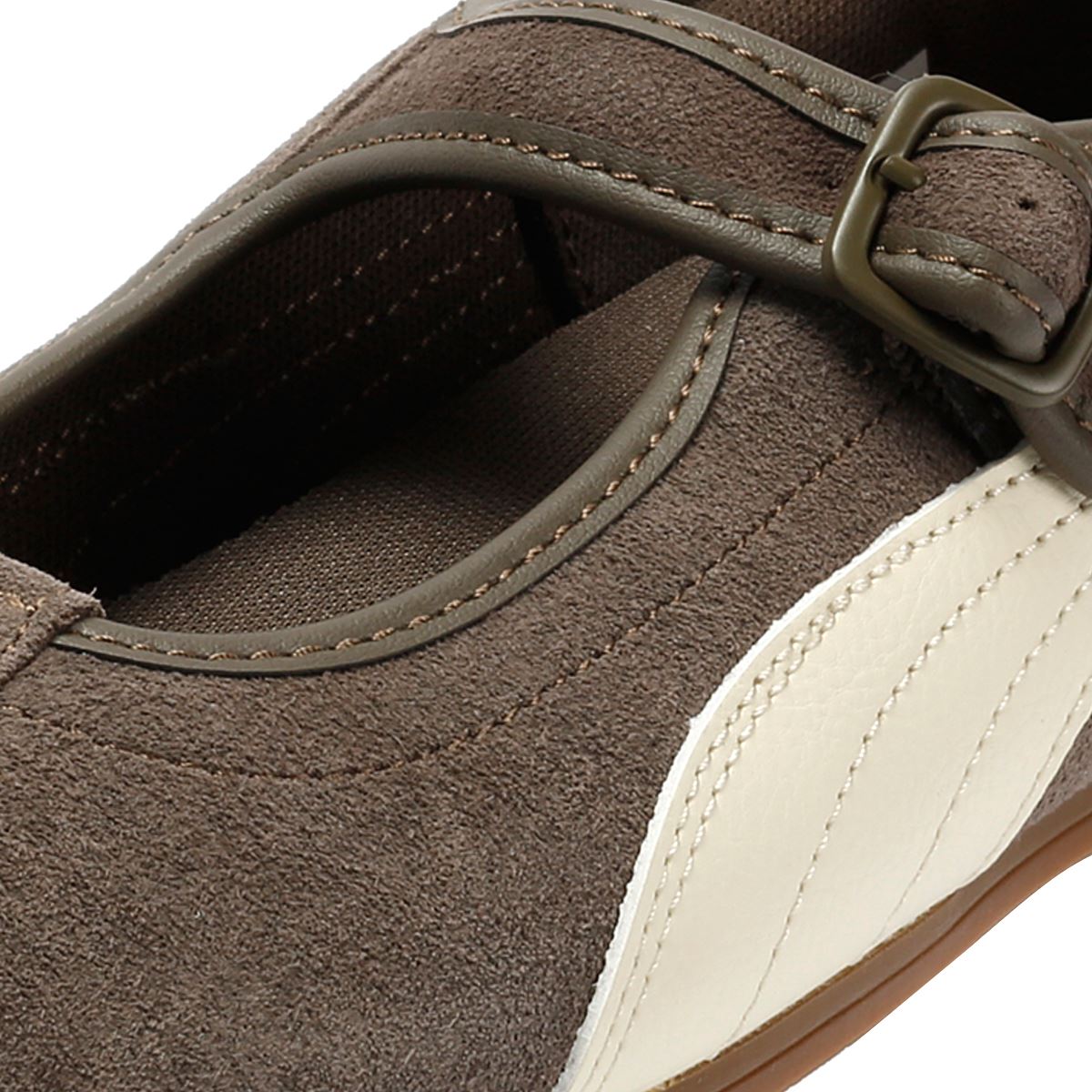 Puma Tacklette Suede Women's Matte Bronze/Alpine Snow Shoes