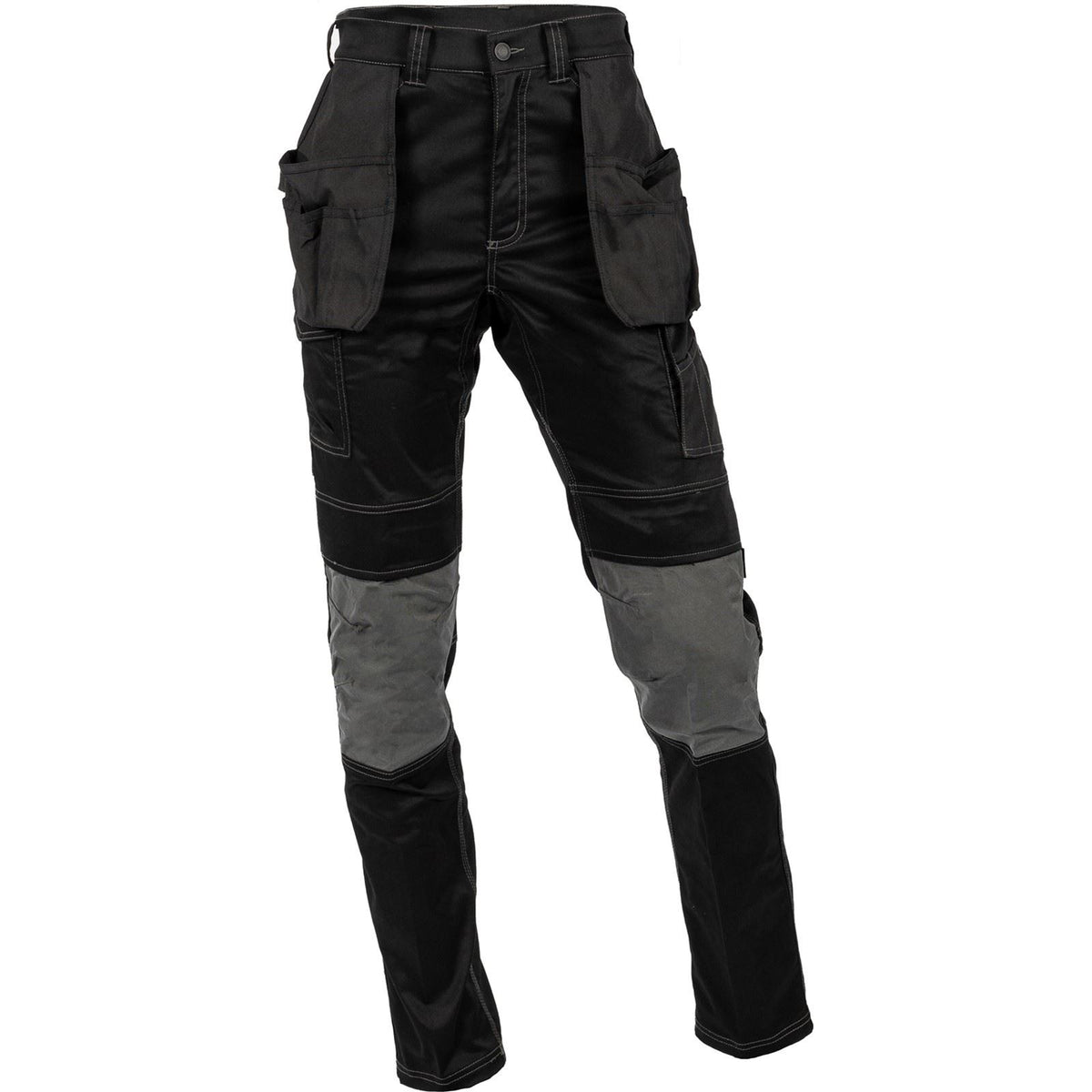 Caterpillar Essential Knee Pocket Stretch Holster Polyester Men's Black Outdoor Trousers