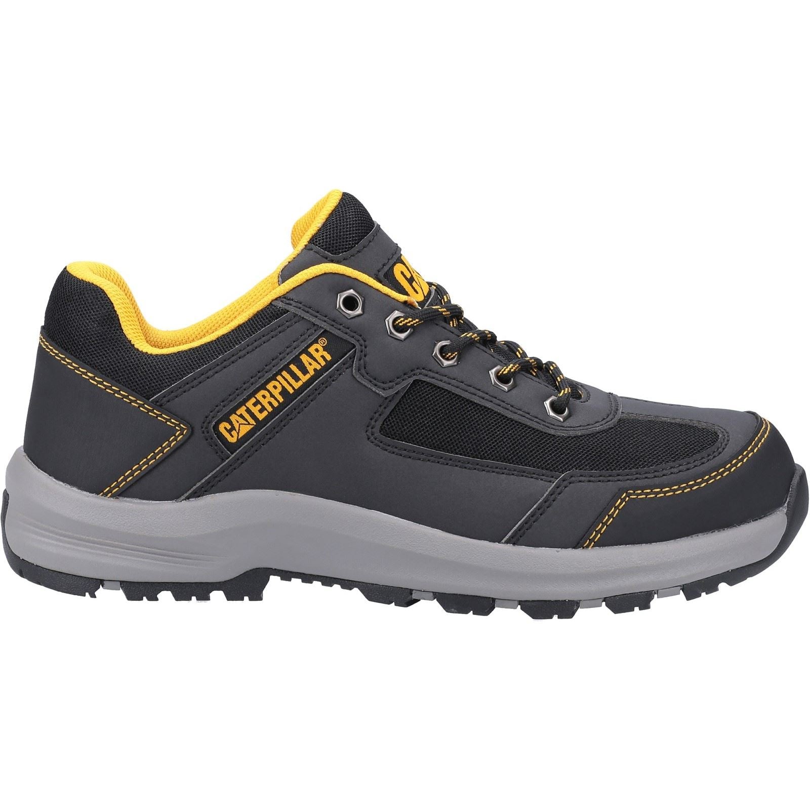 Caterpillar Elmore Low Synthetic Grey Safety Trainers