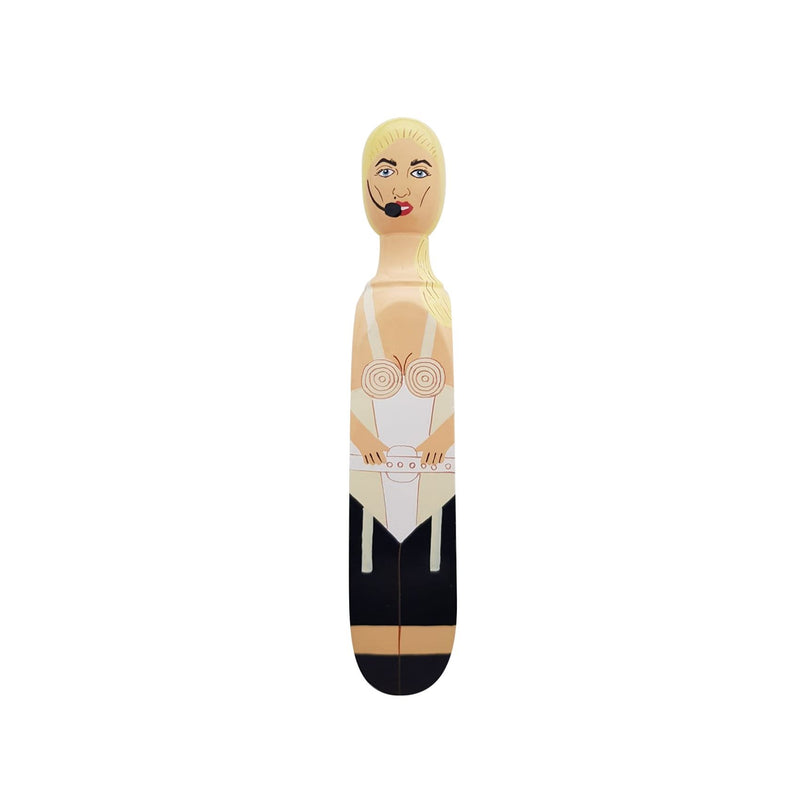Madge The Pop Star Cone Outfit Door Stop/Stopper, Door Wedge