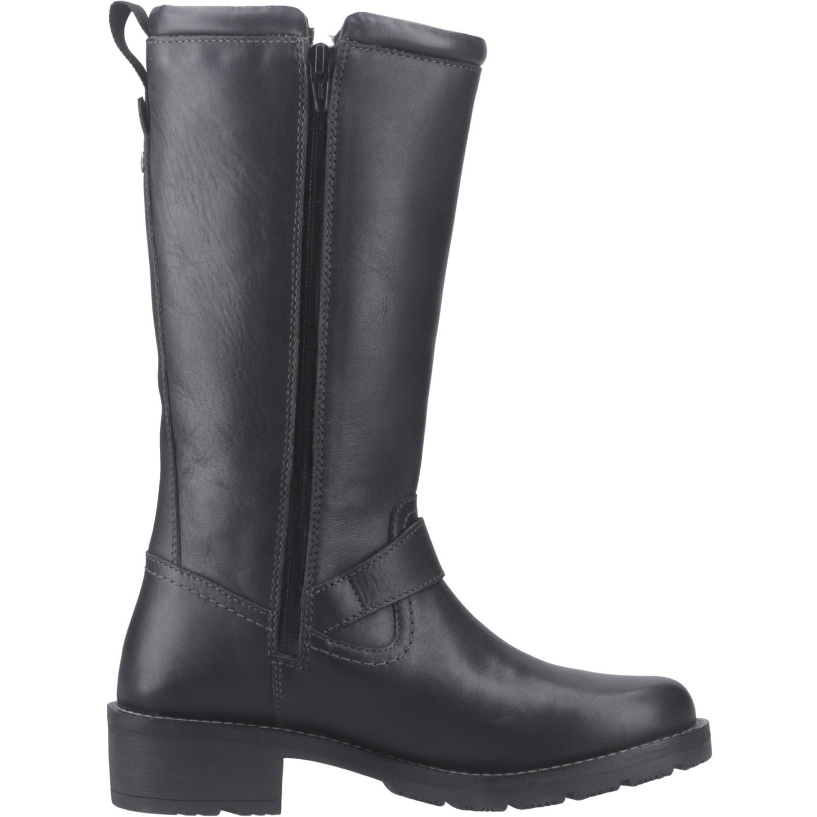 Hunter Skye Tall Boot Leather Women's Black Boots