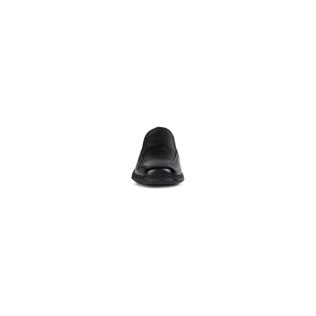 Geox Jr Federico Leather Black Loafers