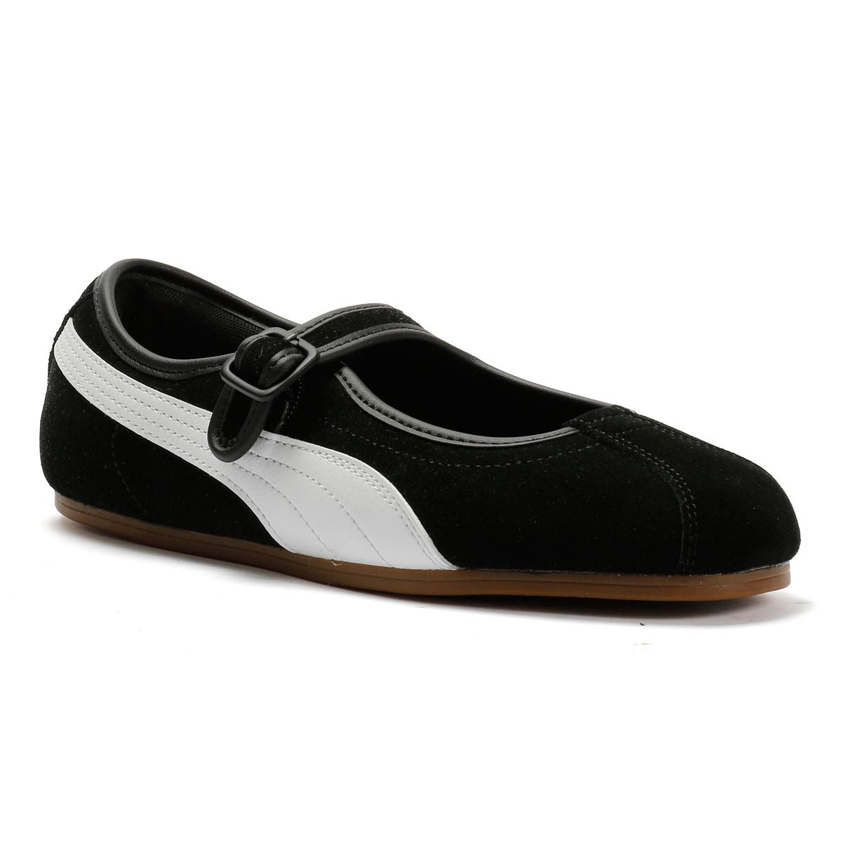 Puma Tacklette Suede Women's Black/White Shoes