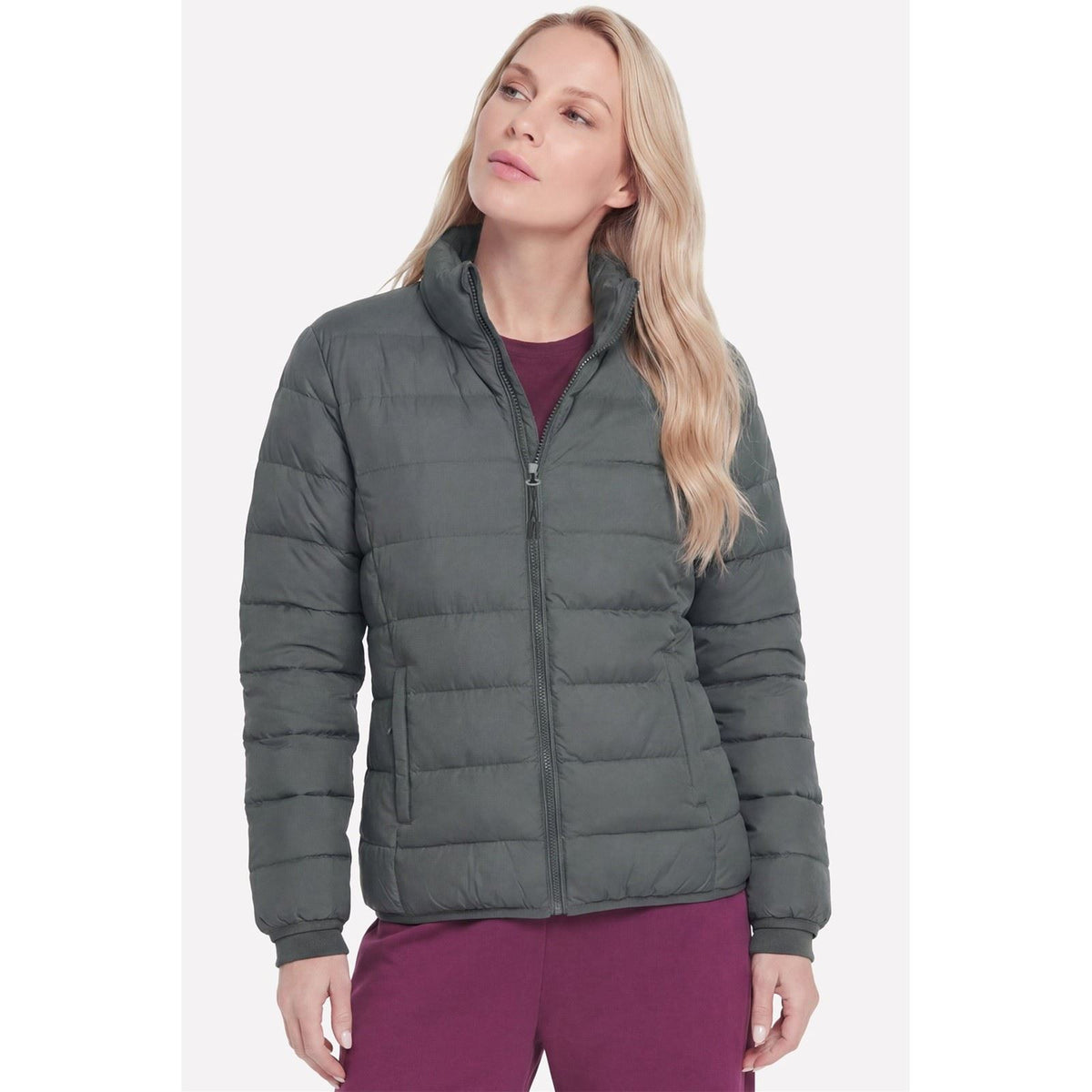 Skechers Cozy Fit Jacket Women's Green Jacket