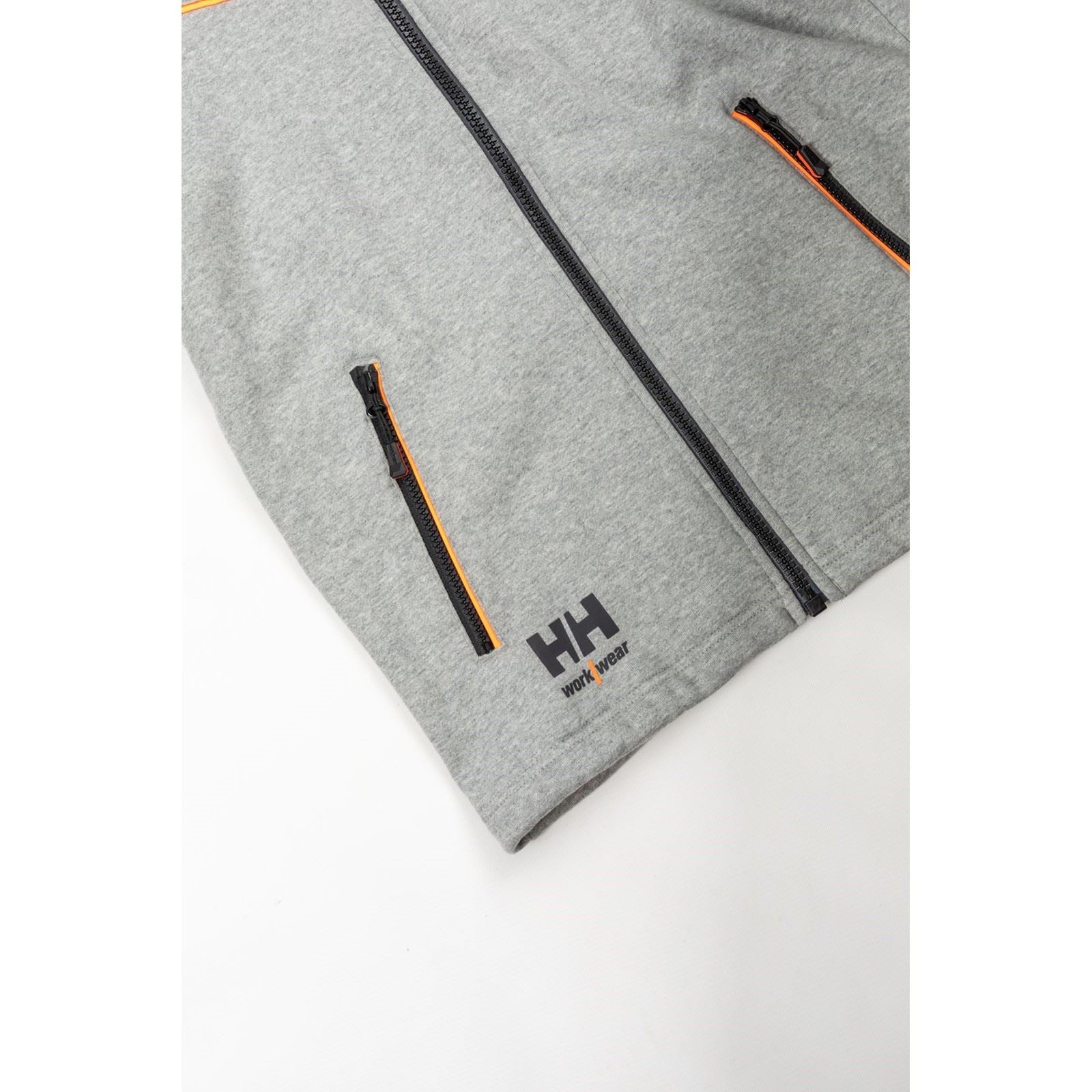 Helly Hansen Workwear Chelsea Evolution Cotton Men's Grey Hooded Sweatshirt