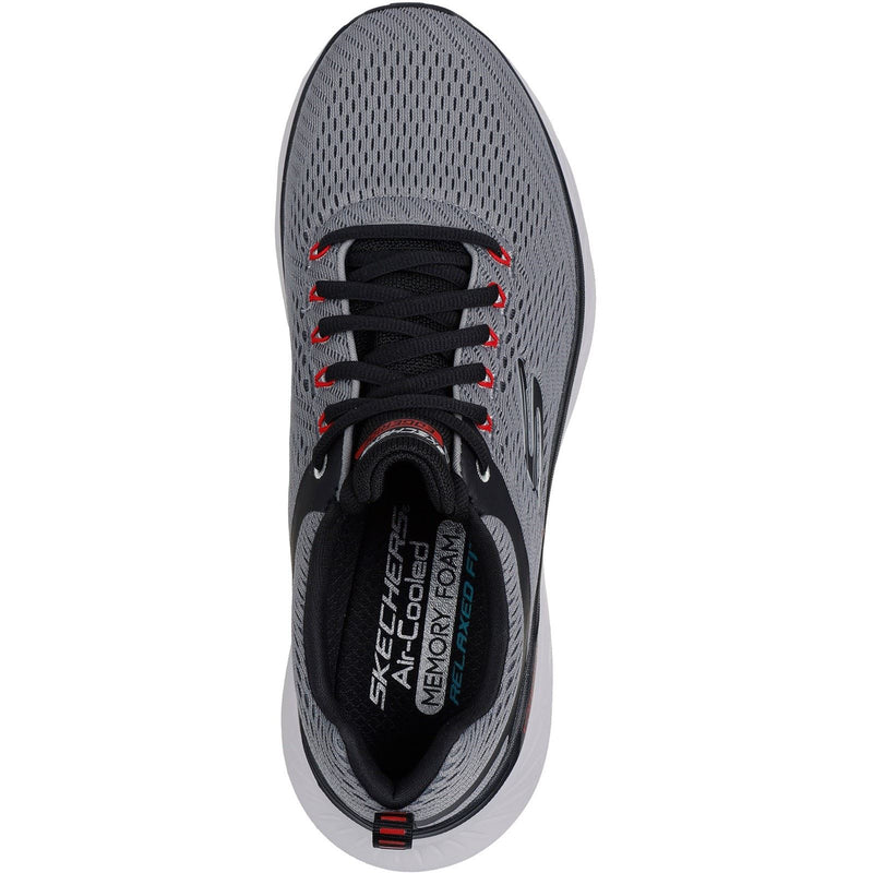 Skechers Relaxed Fit Edgeride Contention Synthetic Men's Charcoal/Black Trainers