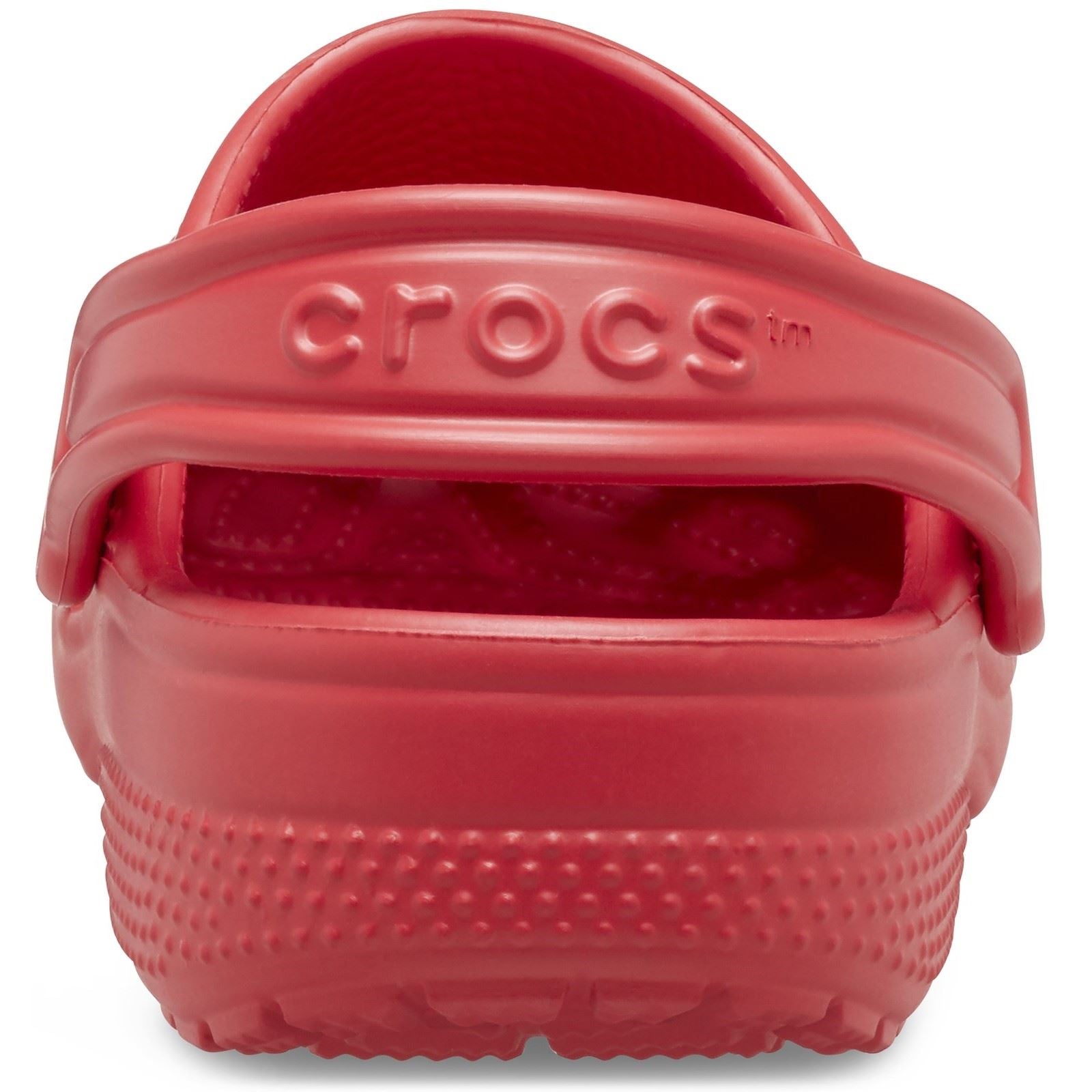 Crocs Toddler Classic Croslite Rubber Varsity Red Clogs