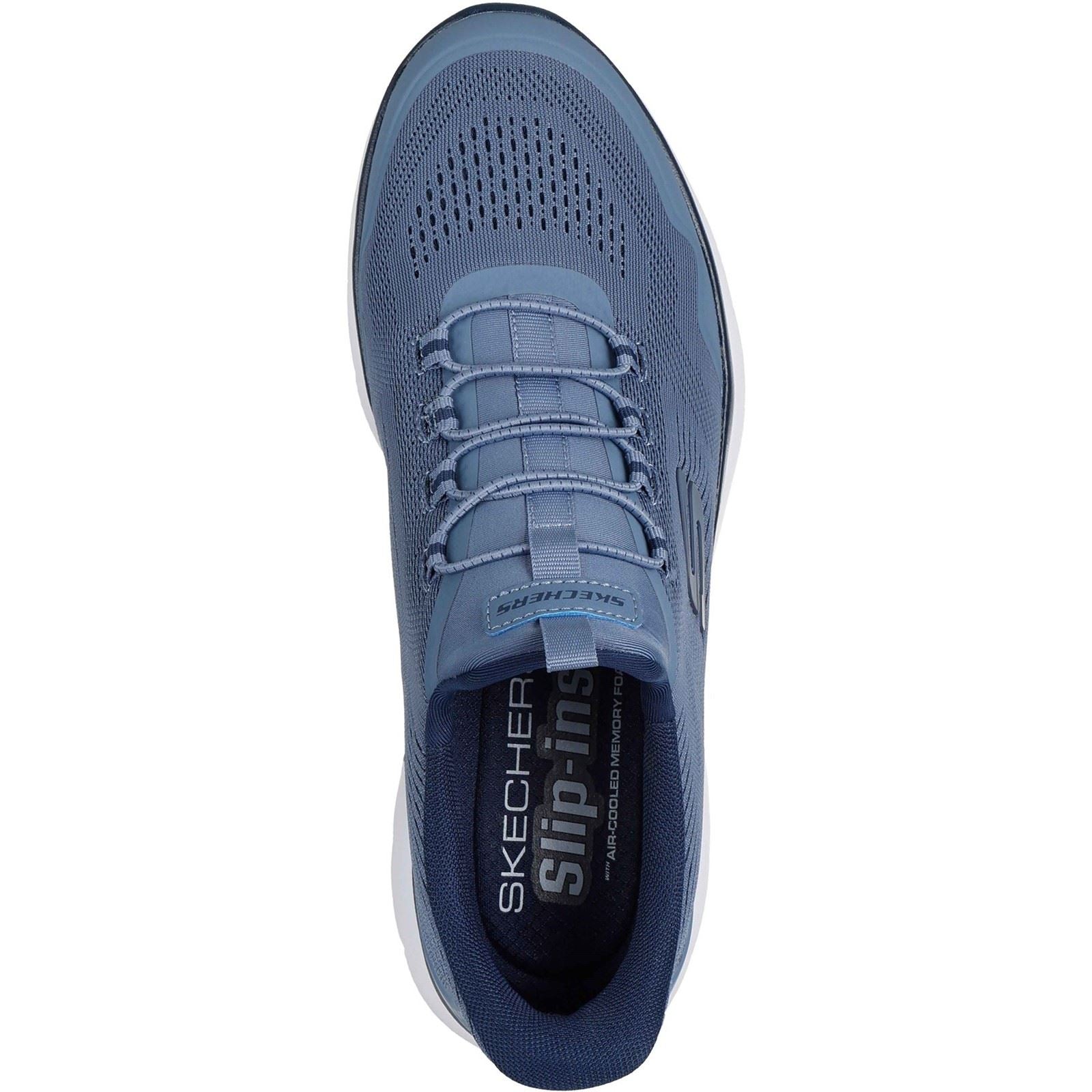 Skechers Summits Top Rate Textile Men's Slate Standard Trainers