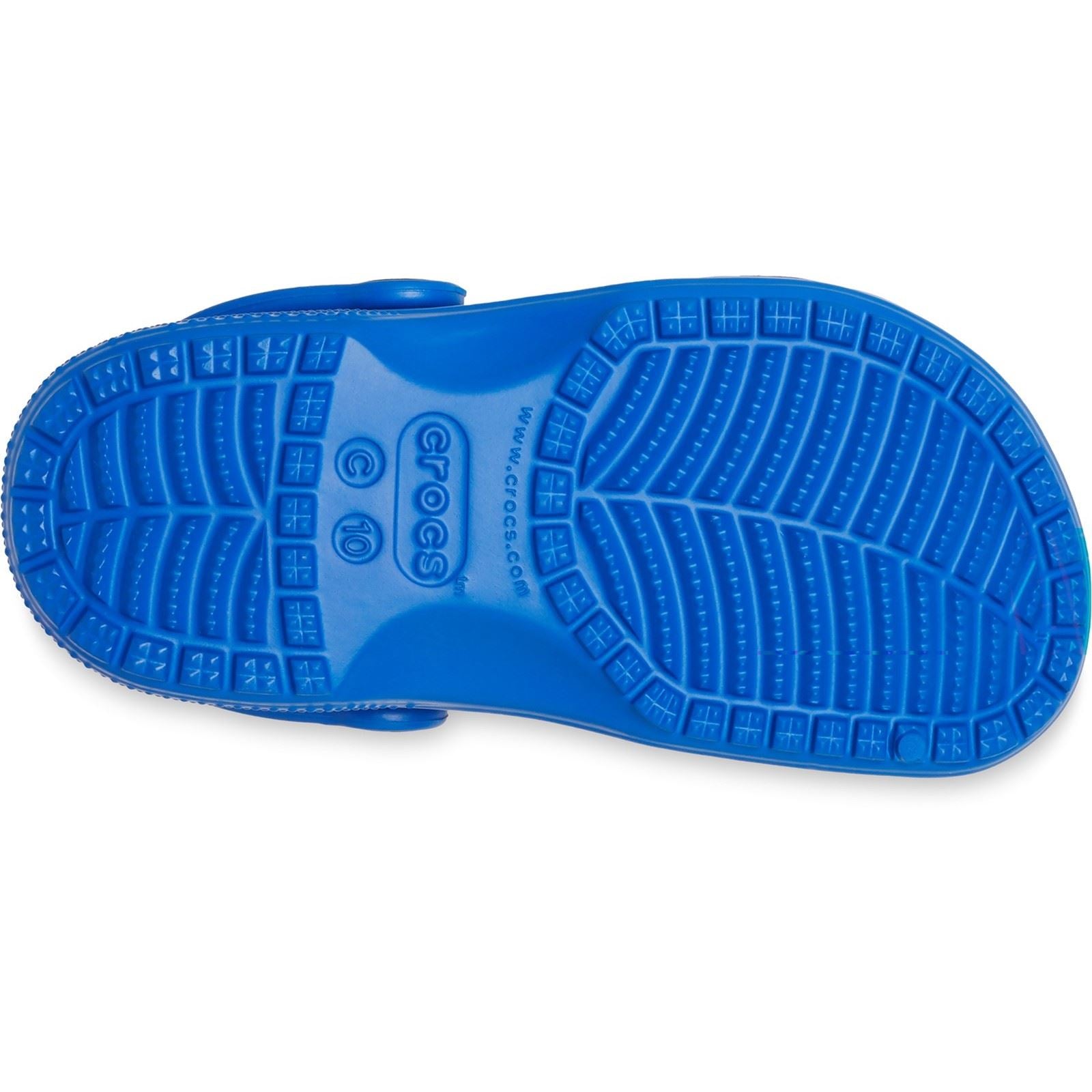 Crocs Toddler Classic Synthetic Blue Bolt Clogs