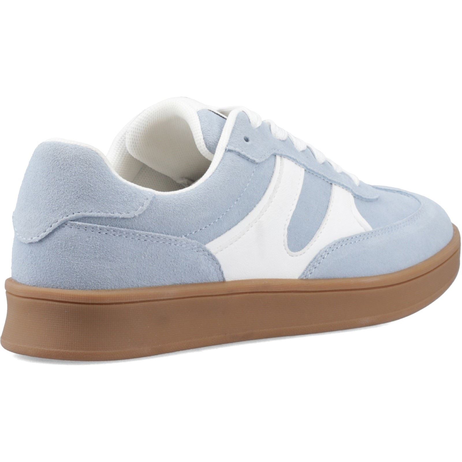 Hush Puppies Maura Suede Women's Blue Trainers