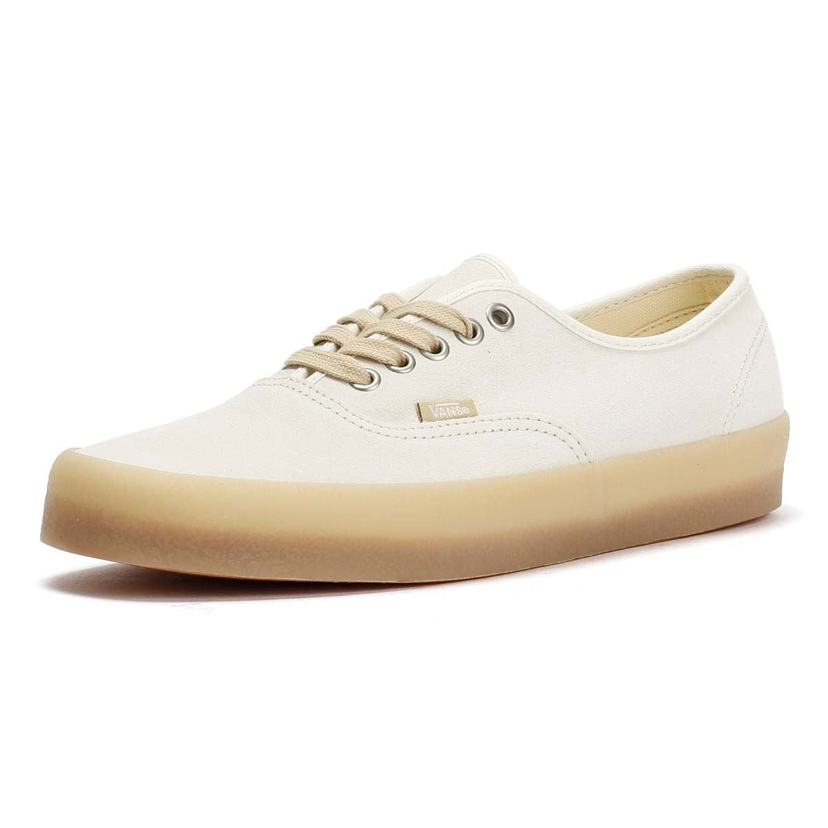 Vans Authentic Crepe Leather Men's Marshmallow Trainers