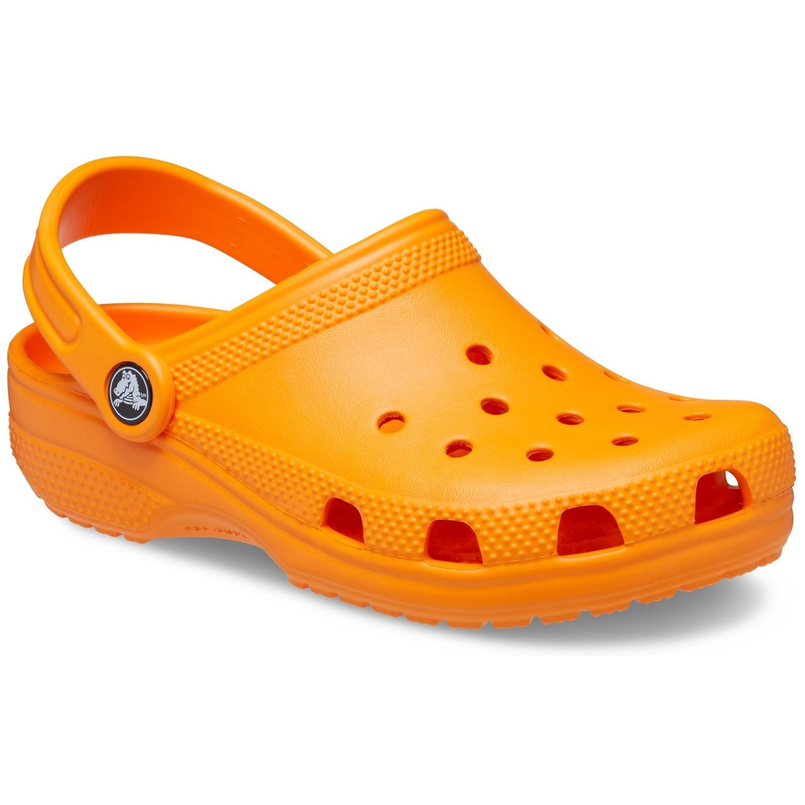 Crocs Toddler Classic Synthetic Orange Zing Clogs