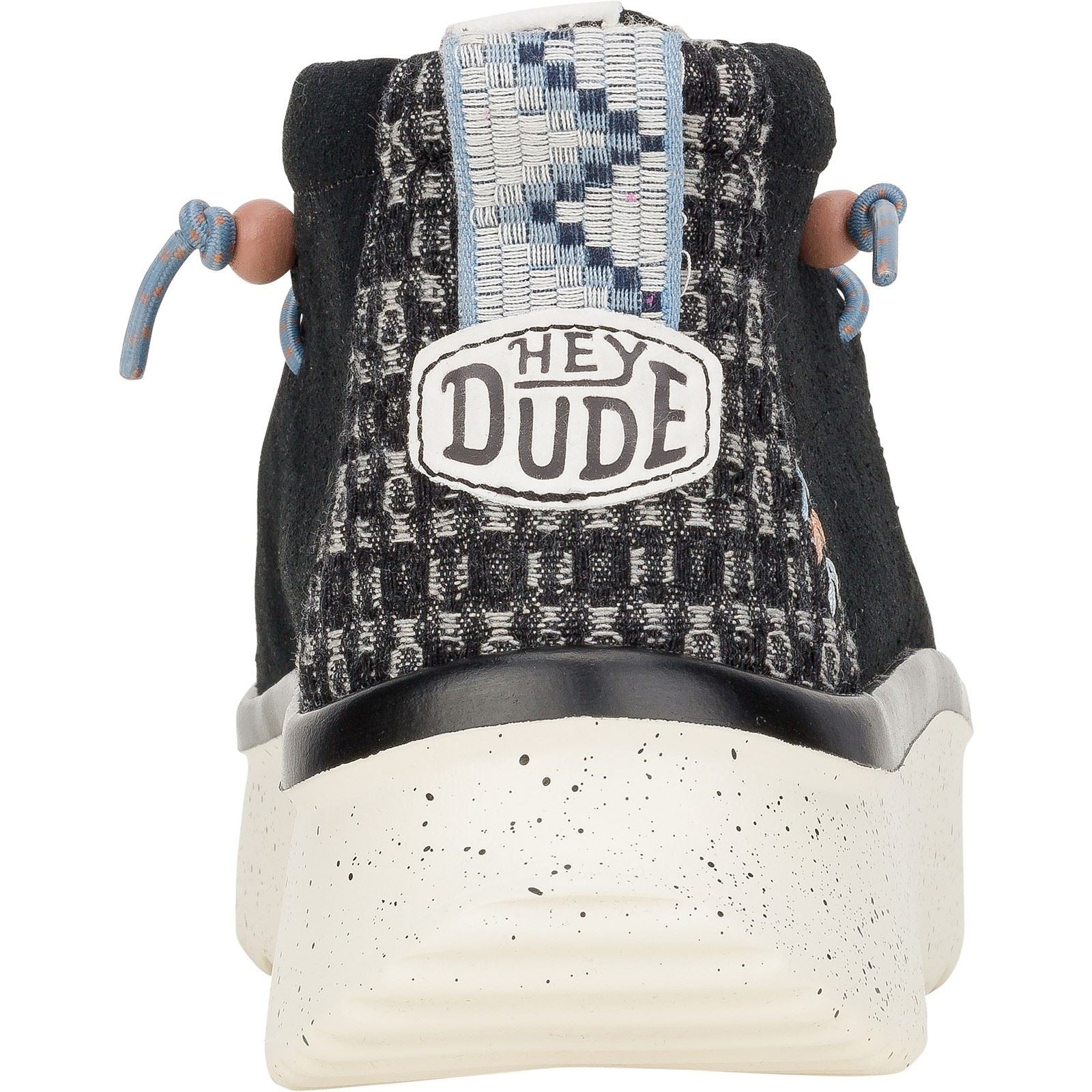 HEYDUDE Wendy Peak Hi Suede Women's Black Boots