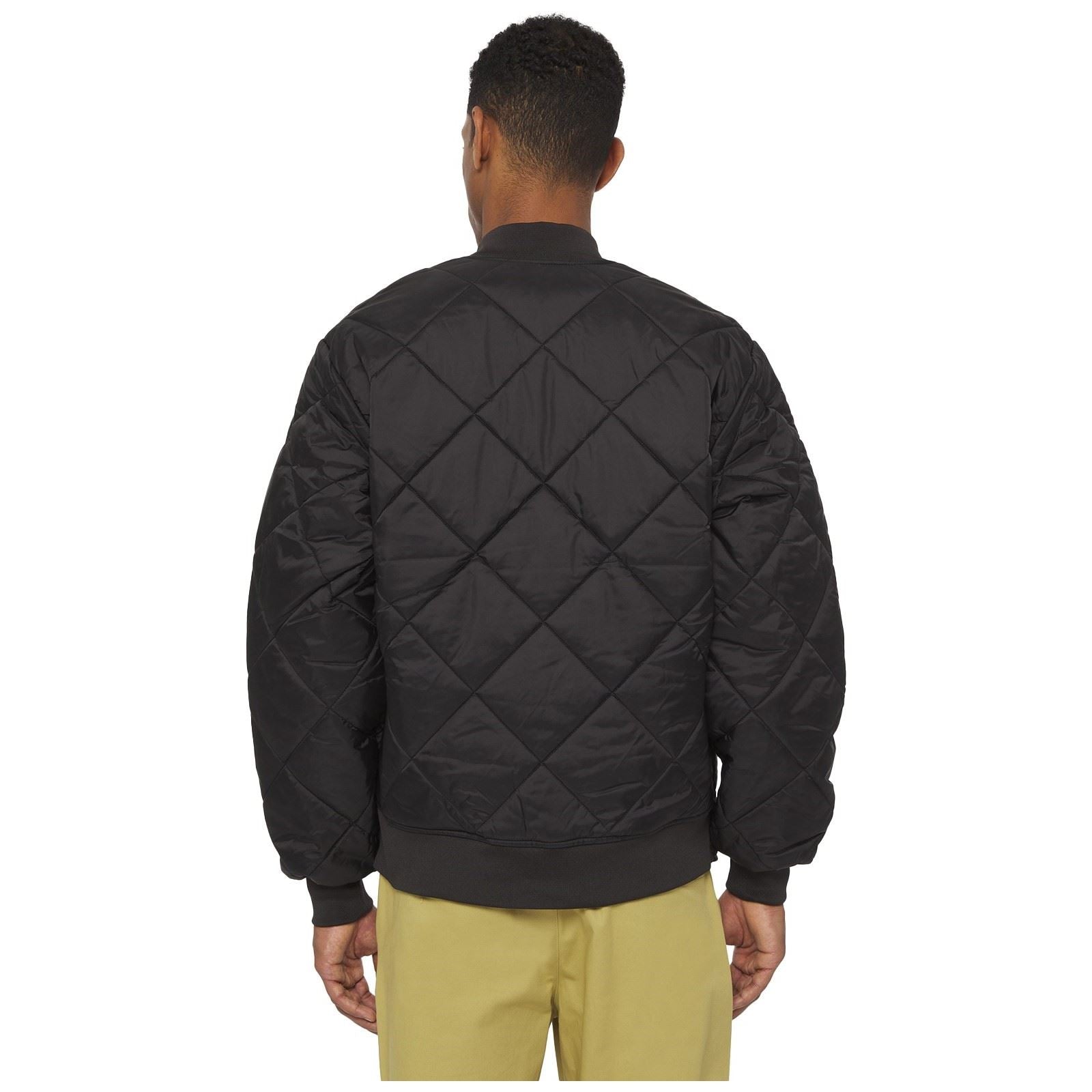 Dickies Diamond Men's Black Quilted Jacket