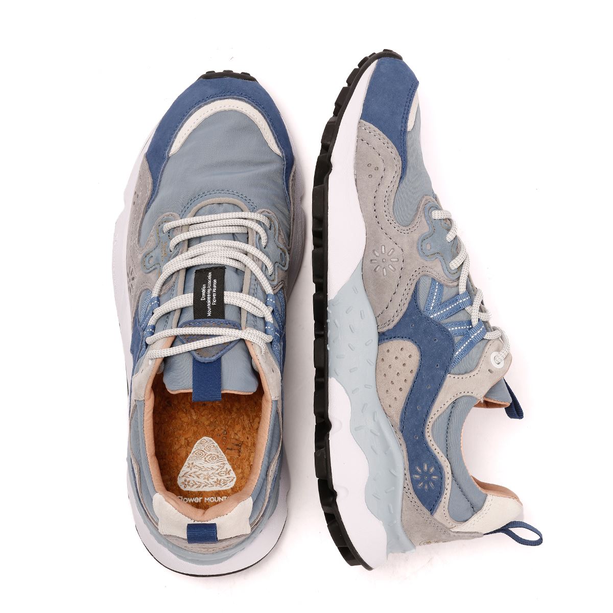 Flower Mountain Yamano 3 Men's Navy/Light Grey/Blue Trainers