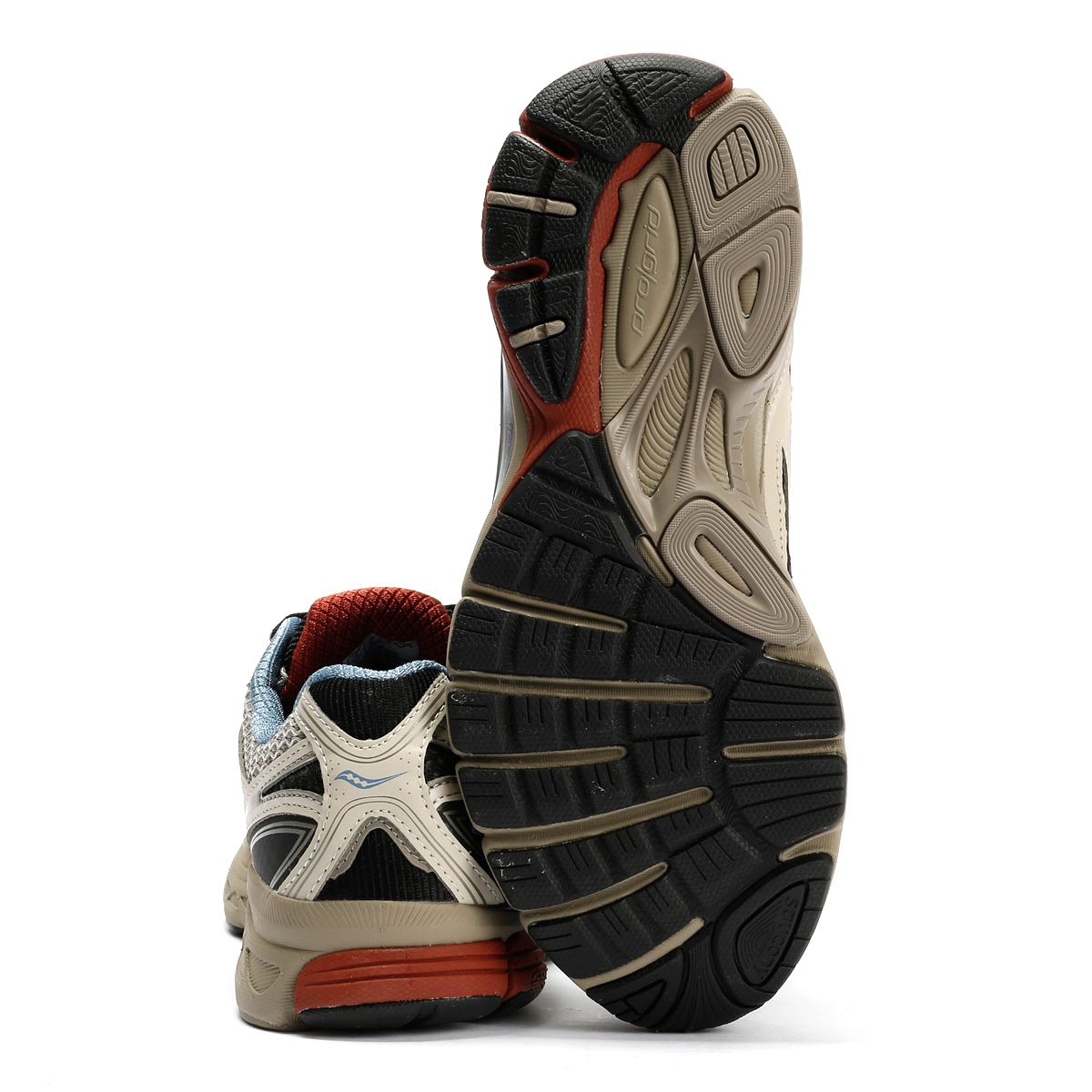 Saucony ProGrid Guide 7 Taupe/Black Trainers