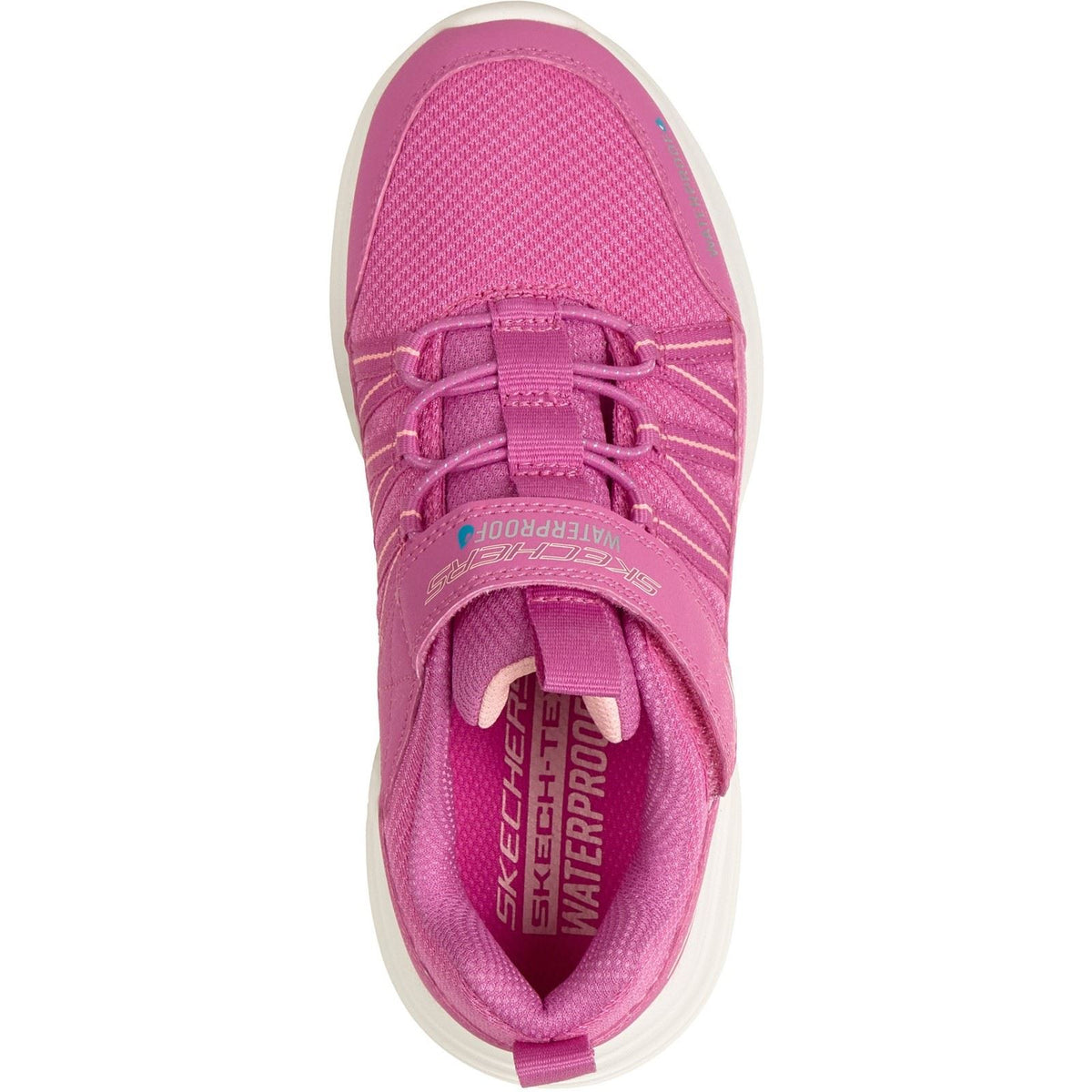 Skechers Bounder Pro Aqua Step Textile Girl's Pink/Coral Trainers