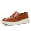 COLE HAAN TOPSPIN MEN'S TAN LEATHER LOAFERS