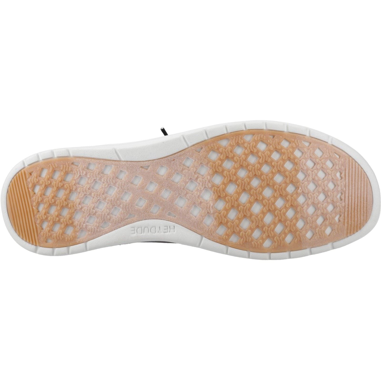 HEYDUDE Wally Mid GripR Cotton Men's Black Oyster/Black Ankle Boots